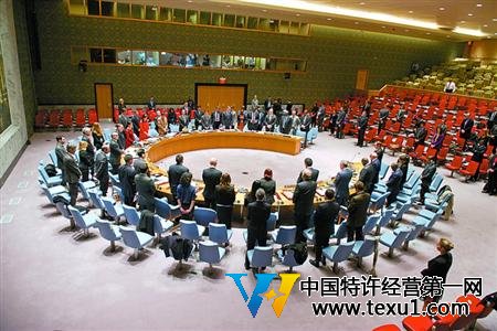 安理會15個理事國代表全體起立,在會場向曼德拉默哀